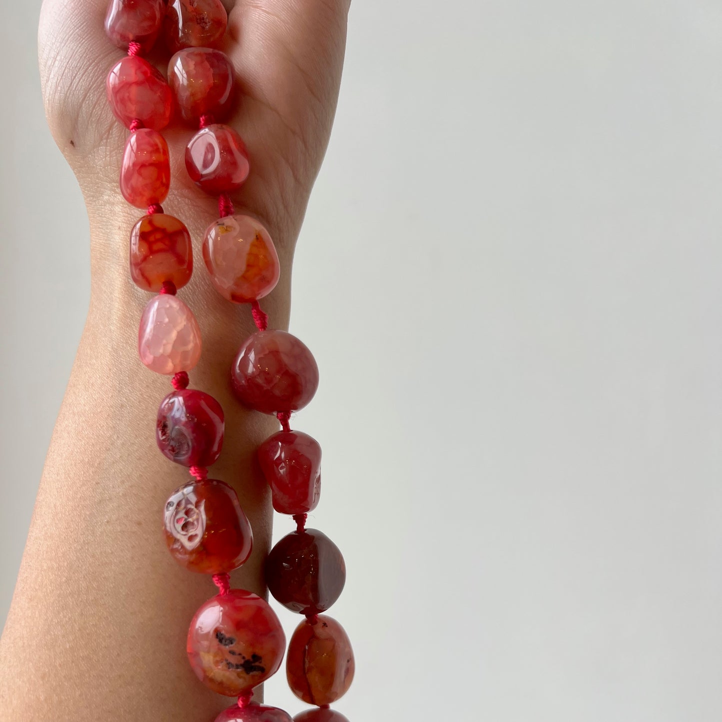 Natural Beads Mala Necklace - Rasa 2