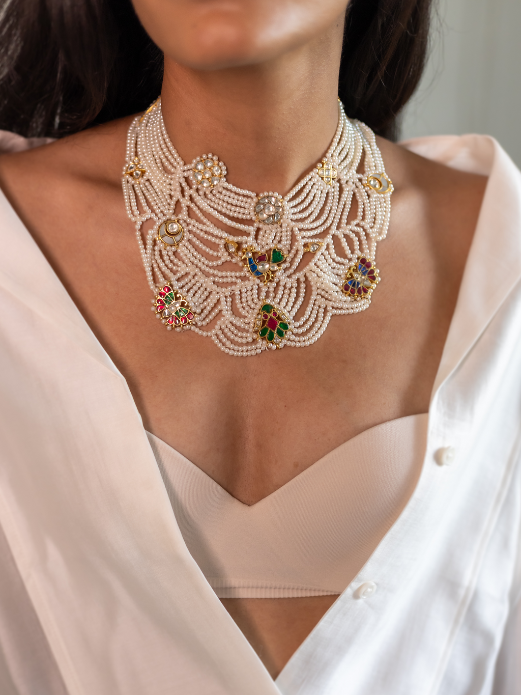 Parizaad Pearl Necklace