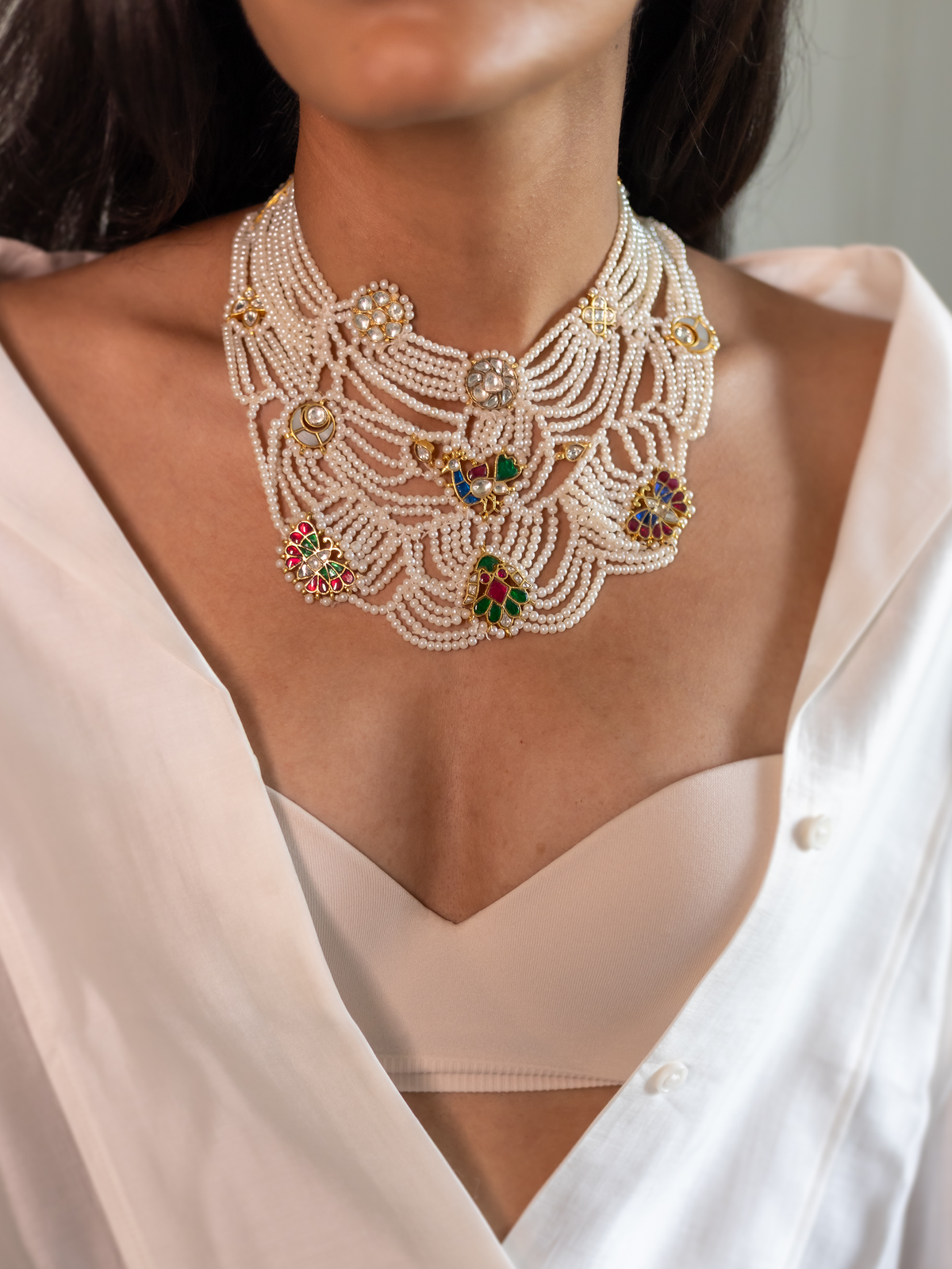 Parizaad Pearl Necklace