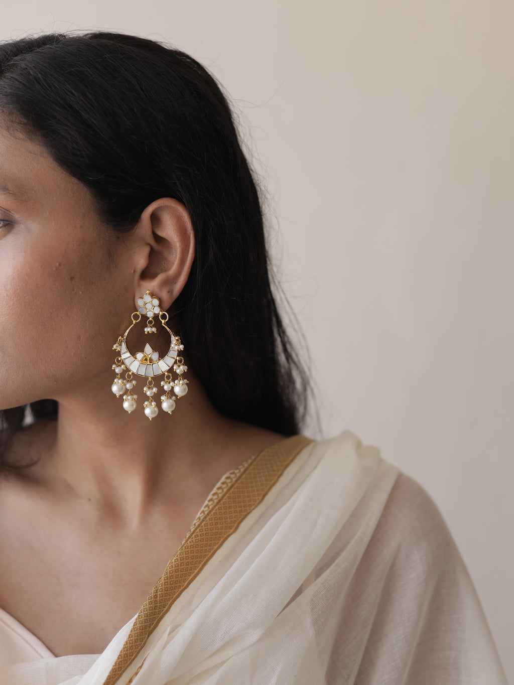 Zaisha MOP earrings