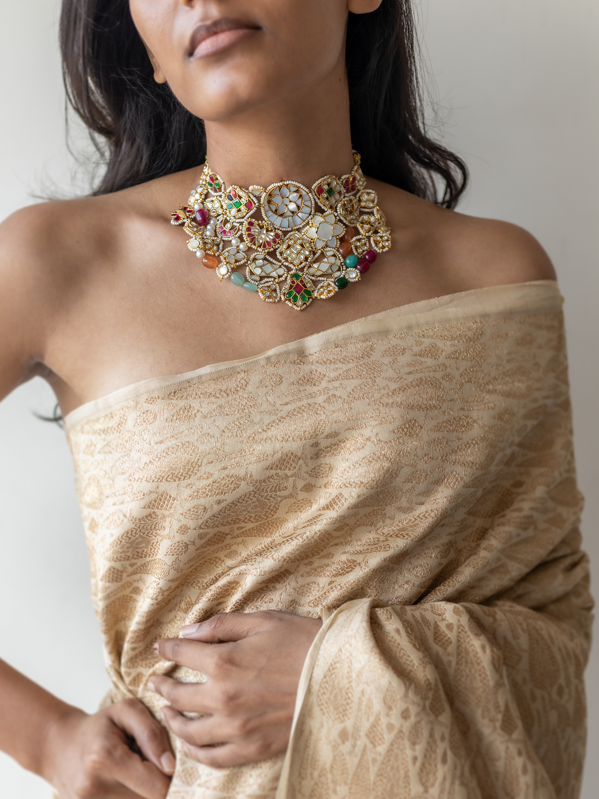 Shahzadi Multistone Necklace