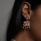 Elephant Jadau Earrings