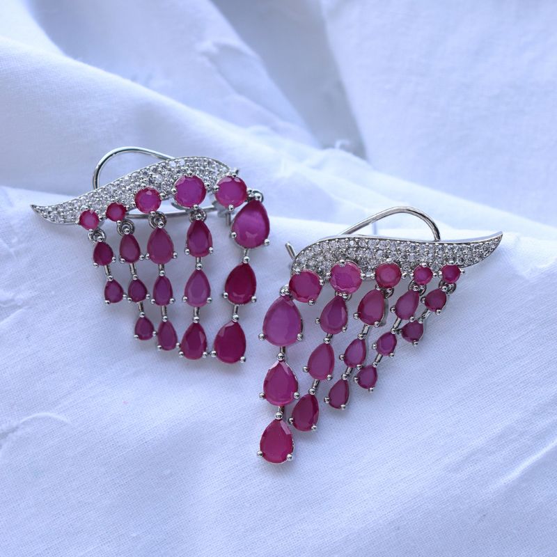 Hubba-Hubba Ruby Earrings