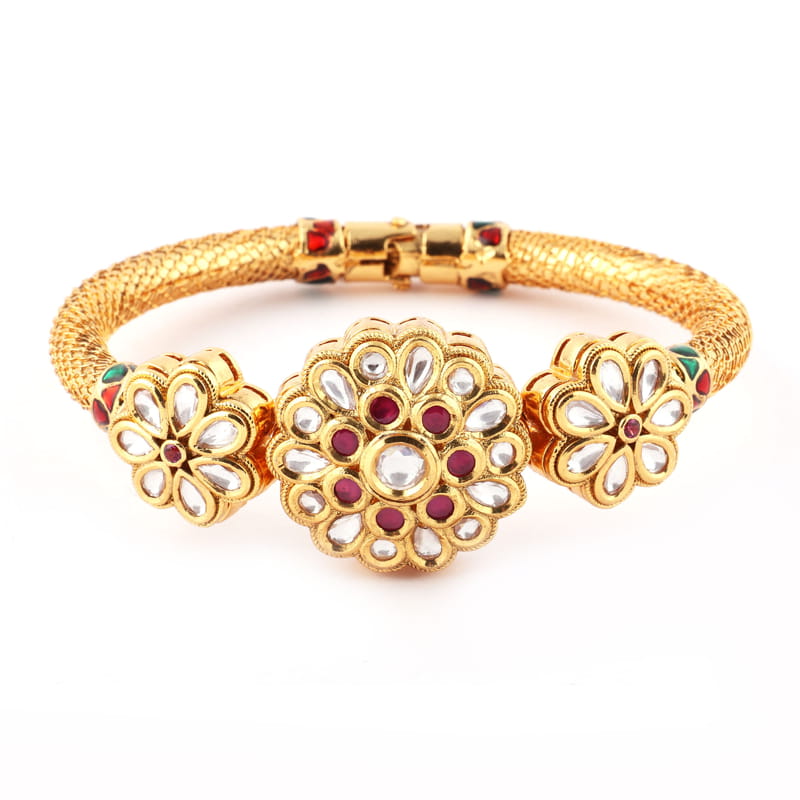 Taruni Kundan Bracelet