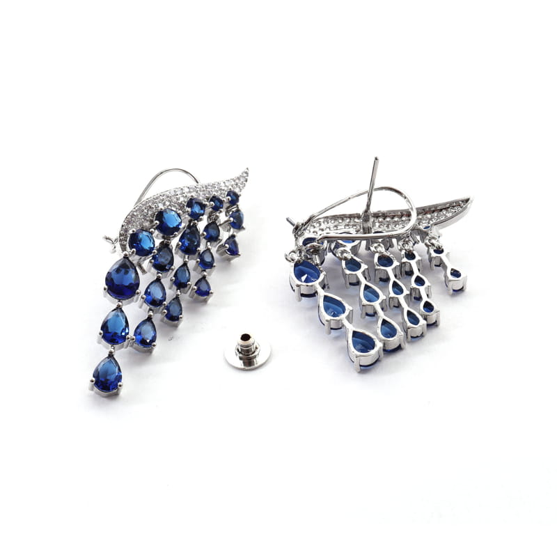 Hubba-Hubba Blue Earrings