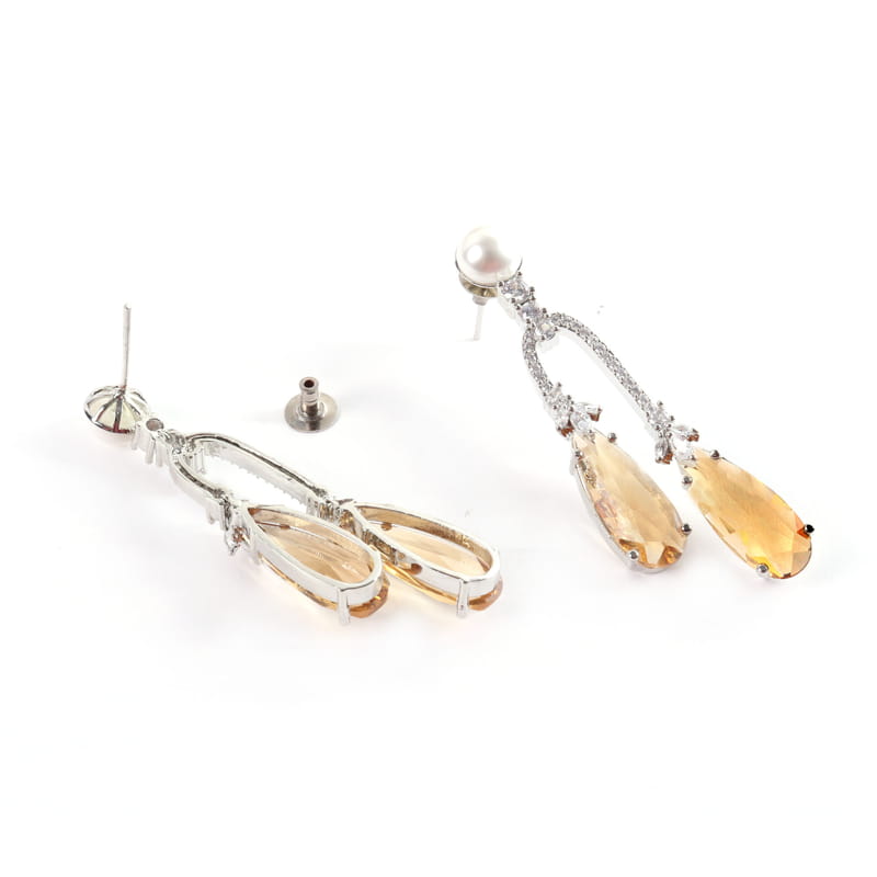 Sundowner Citrine Earrings