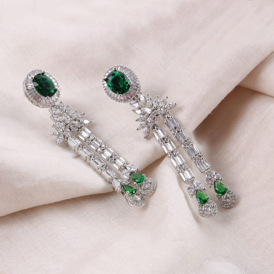 Steffi Earrings - Green