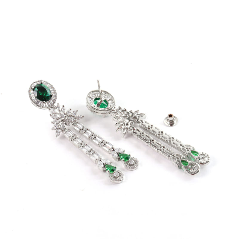 Steffi Earrings - Green