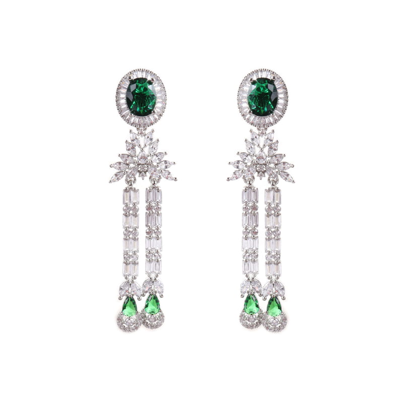 Steffi Earrings - Green