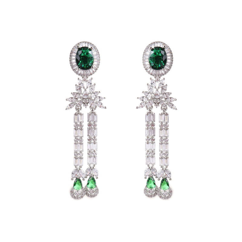 Steffi Earrings - Green