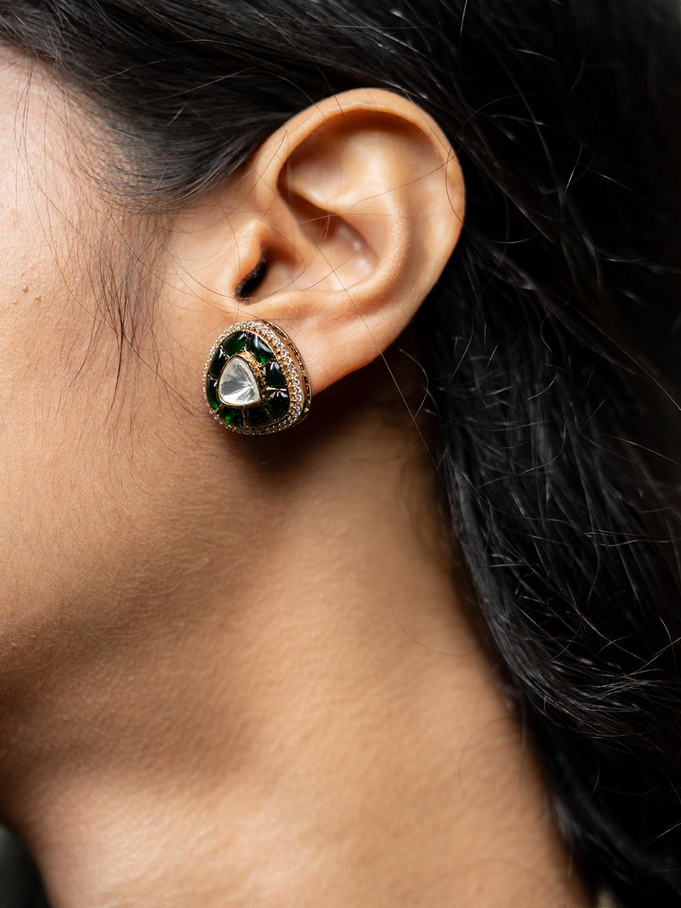 Adaa Kundan Earrings