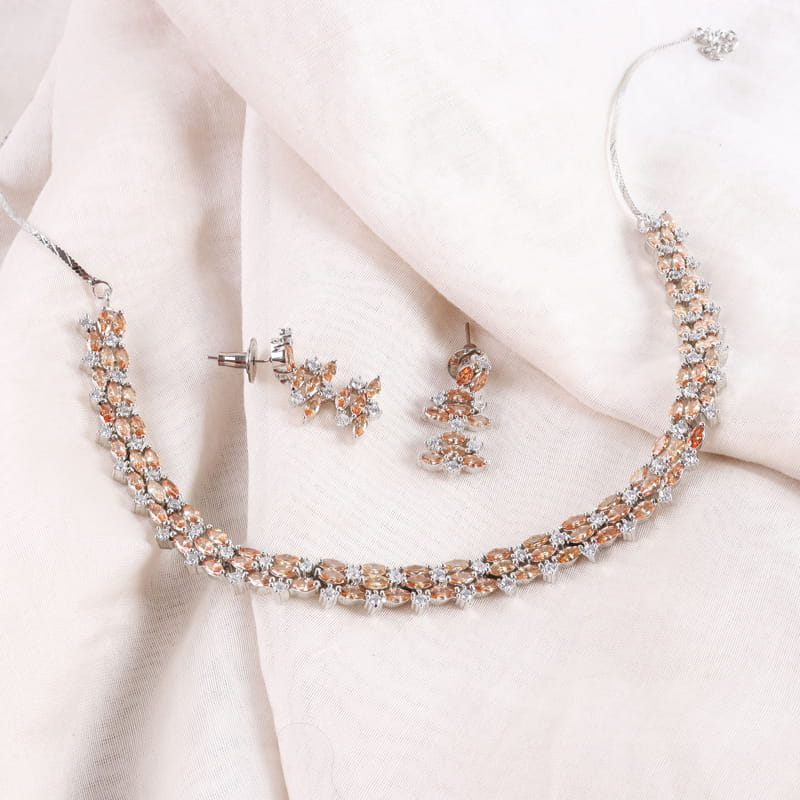 Hazel Citrine Necklace