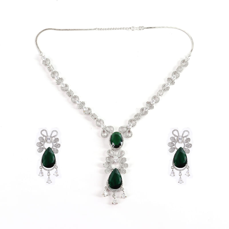 Senorita Green Necklace Set