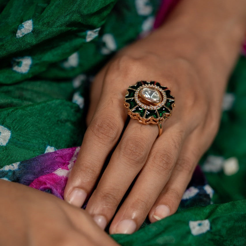 Jyoti Polki Ring