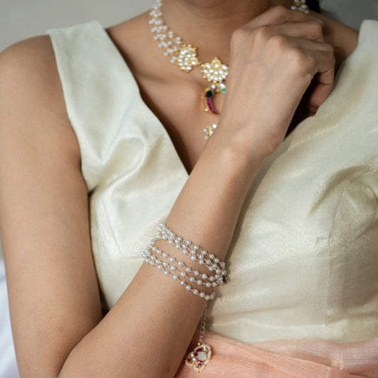 Nitara Jadau MOP Bracelet