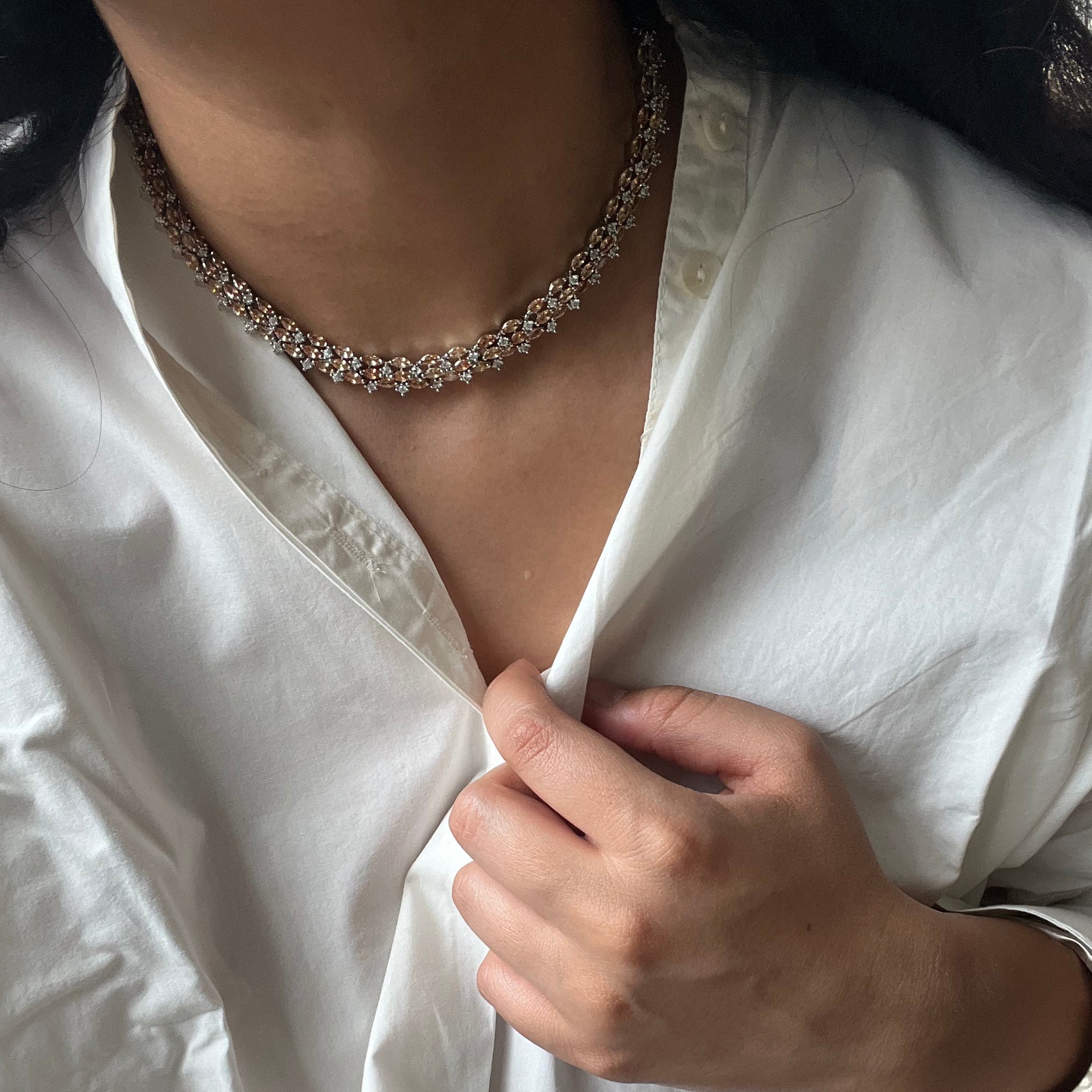 Hazel Citrine Necklace