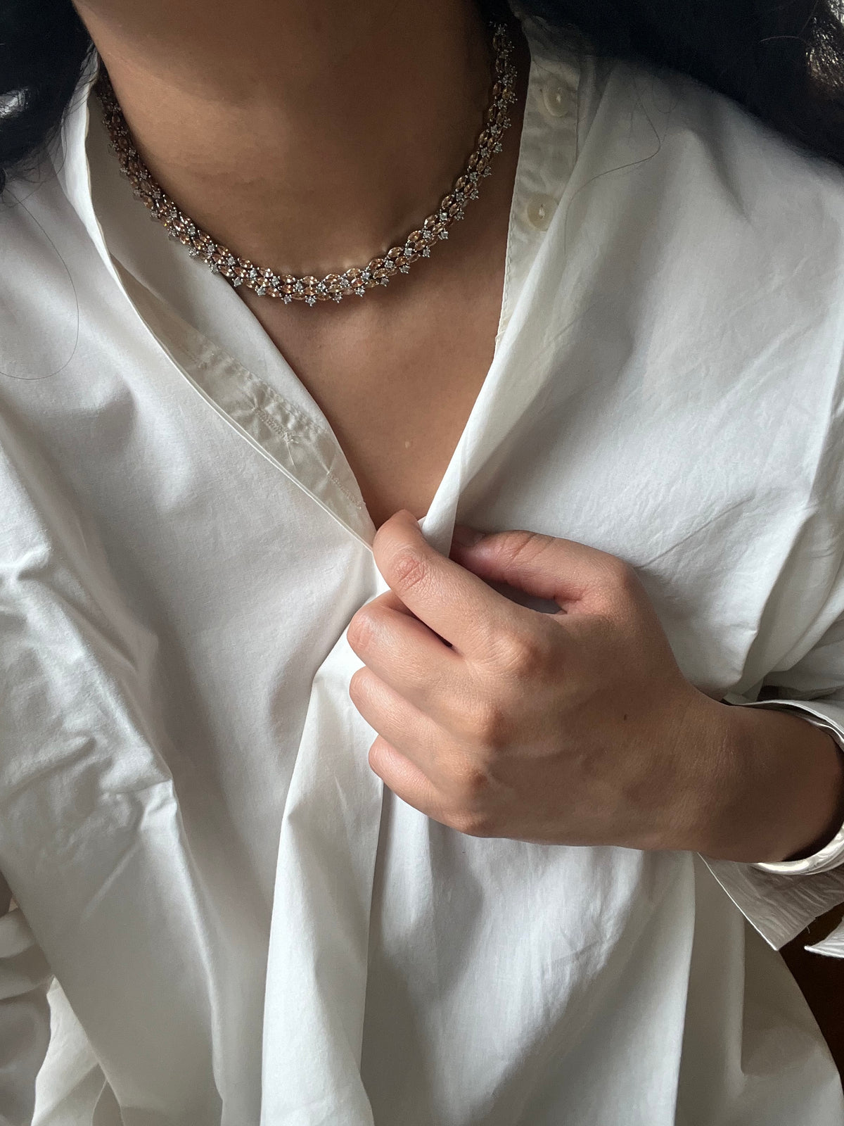 Hazel Citrine Necklace