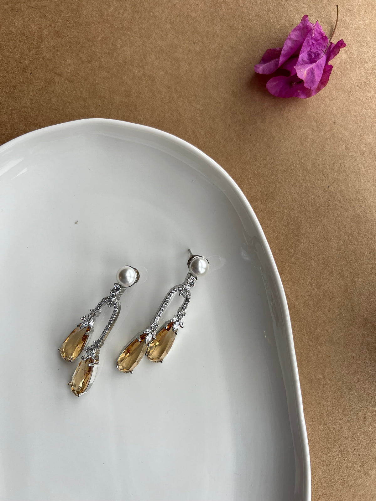 Sundowner Citrine Earrings