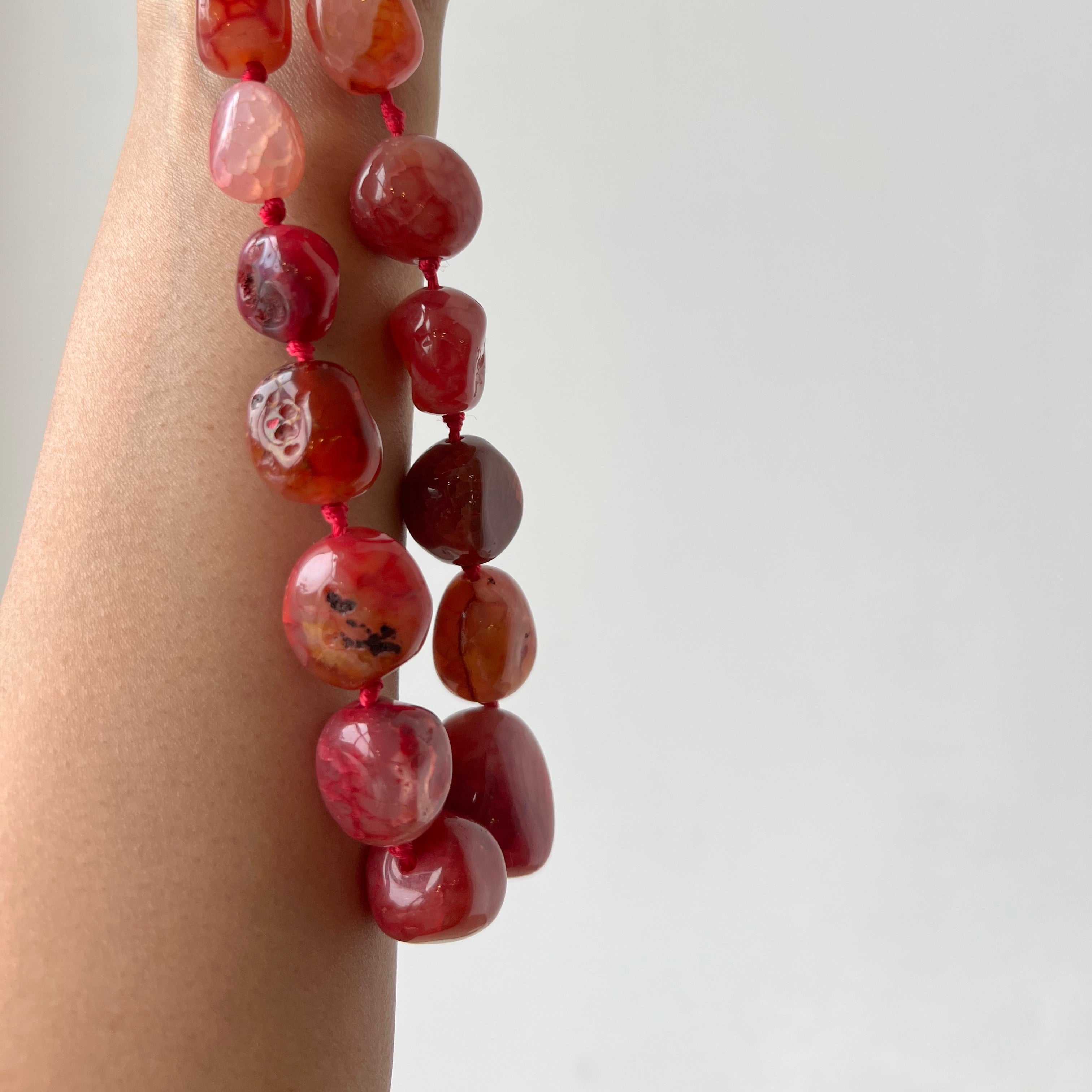 Natural Beads Mala Necklace - Rasa 2