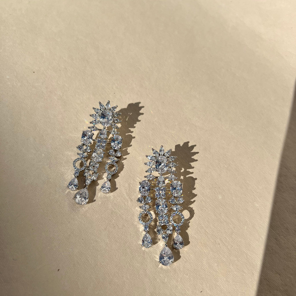 Tenerife Earrings White