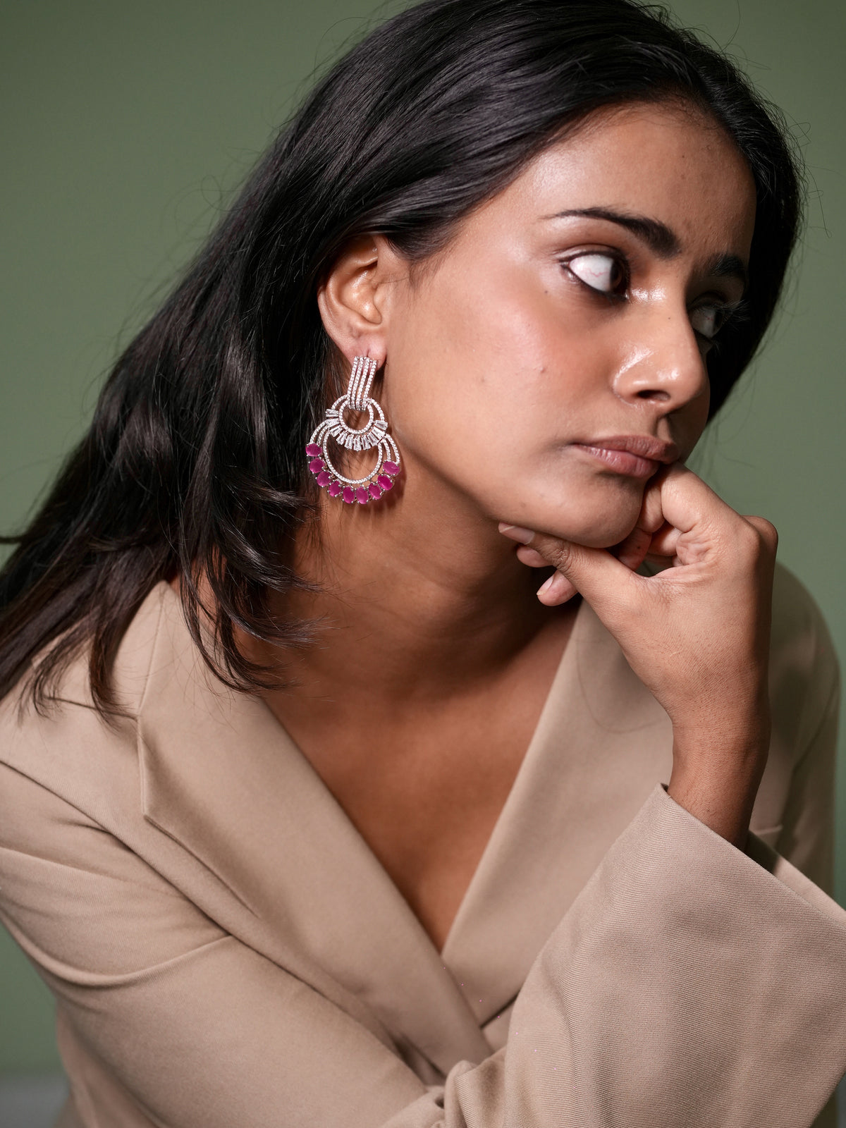 Hubba-Hubba Ruby Earrings