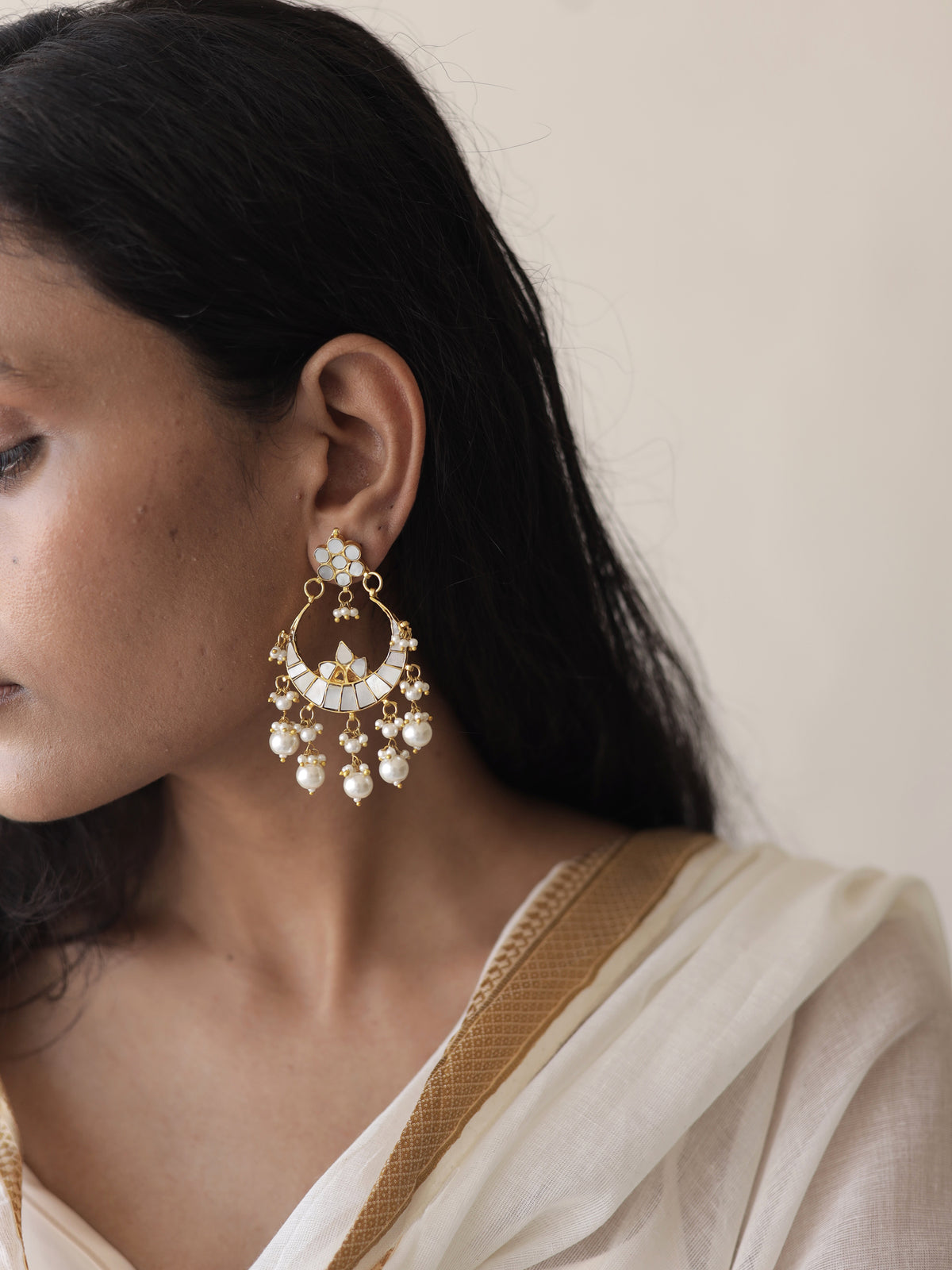 Zaisha MOP earrings