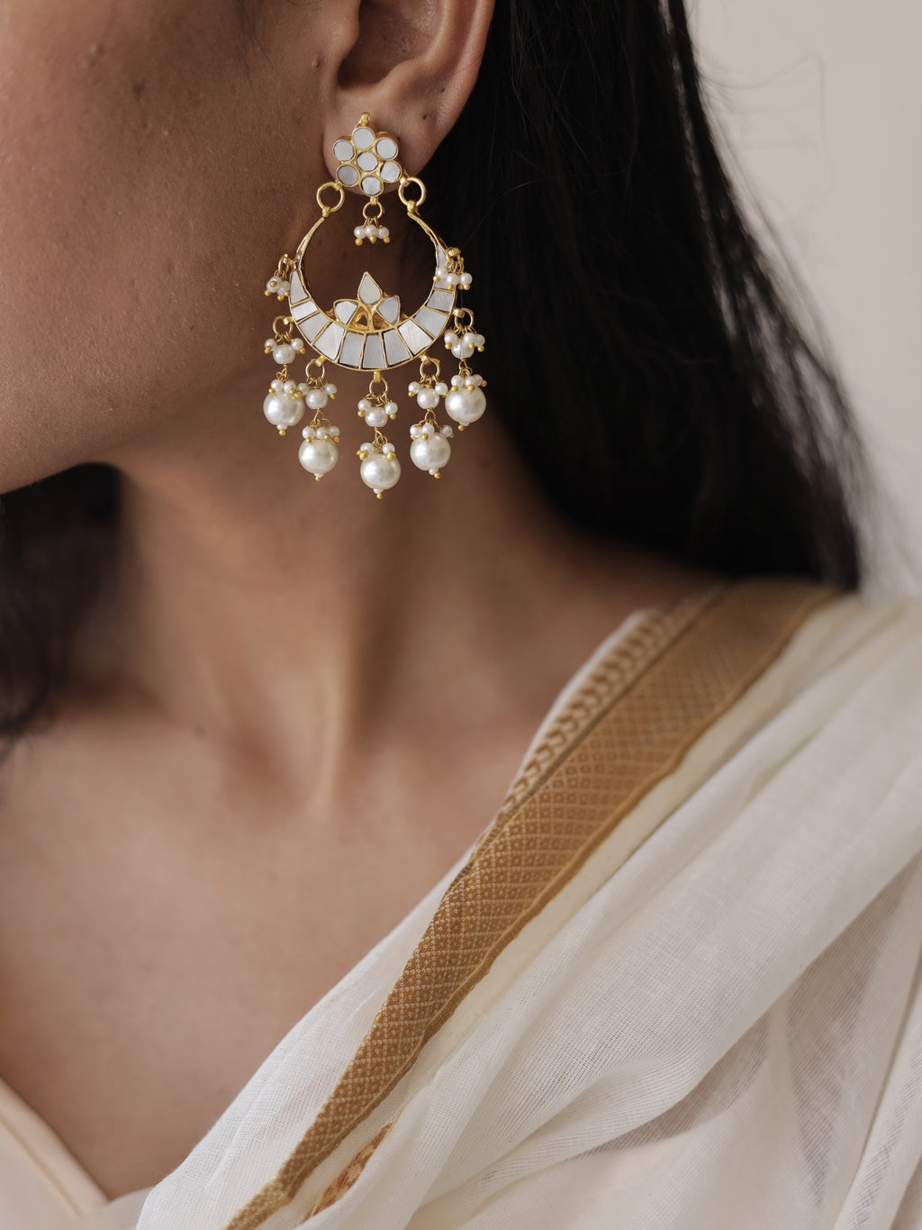 Zaisha MOP earrings