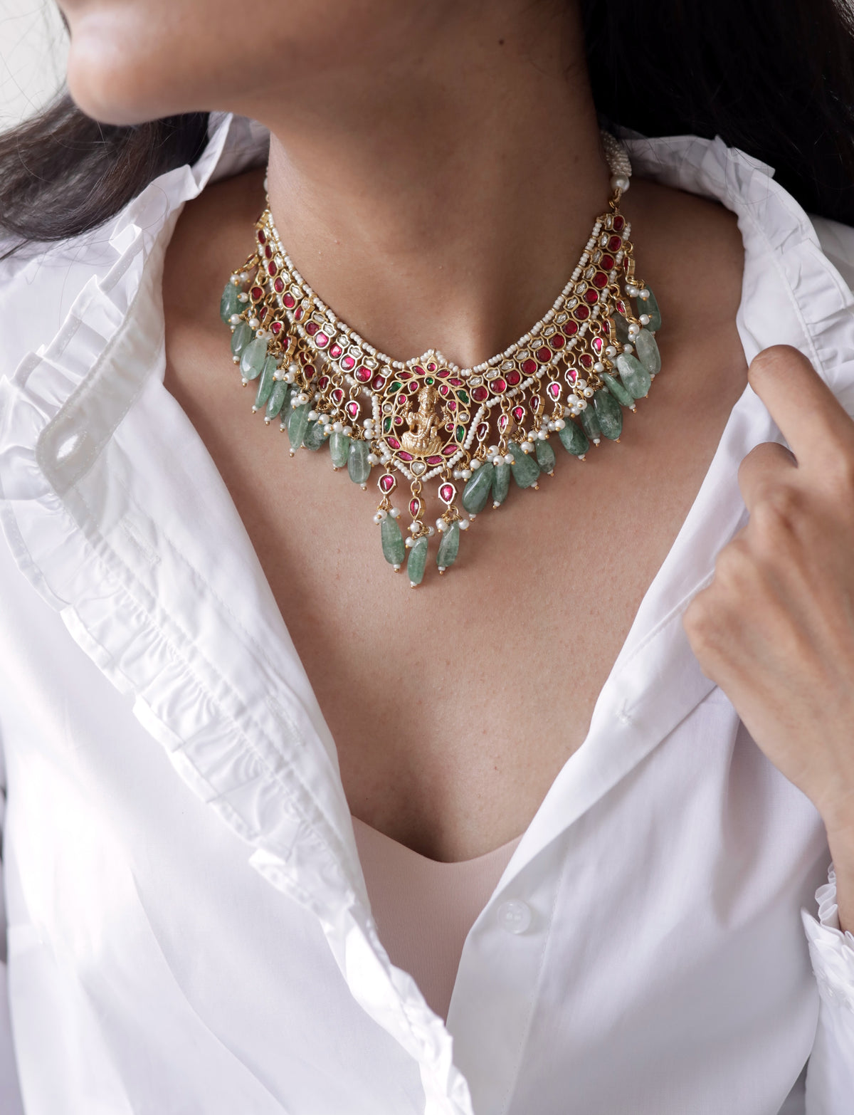 Kanti Jadau necklace