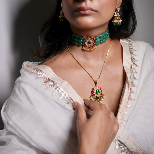 Sharjeena Jadau Pendant