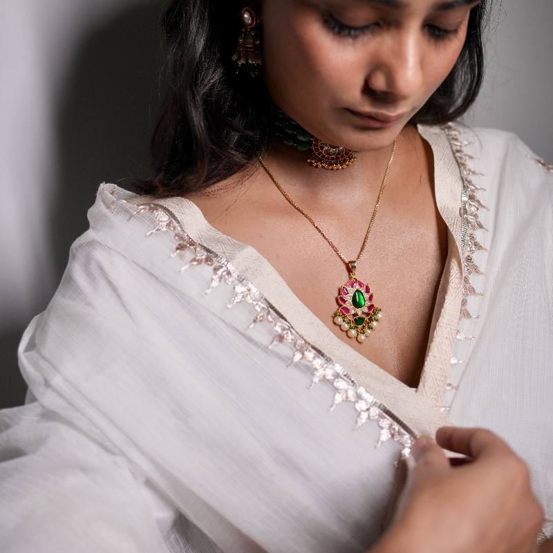 Sharjeena Jadau Pendant