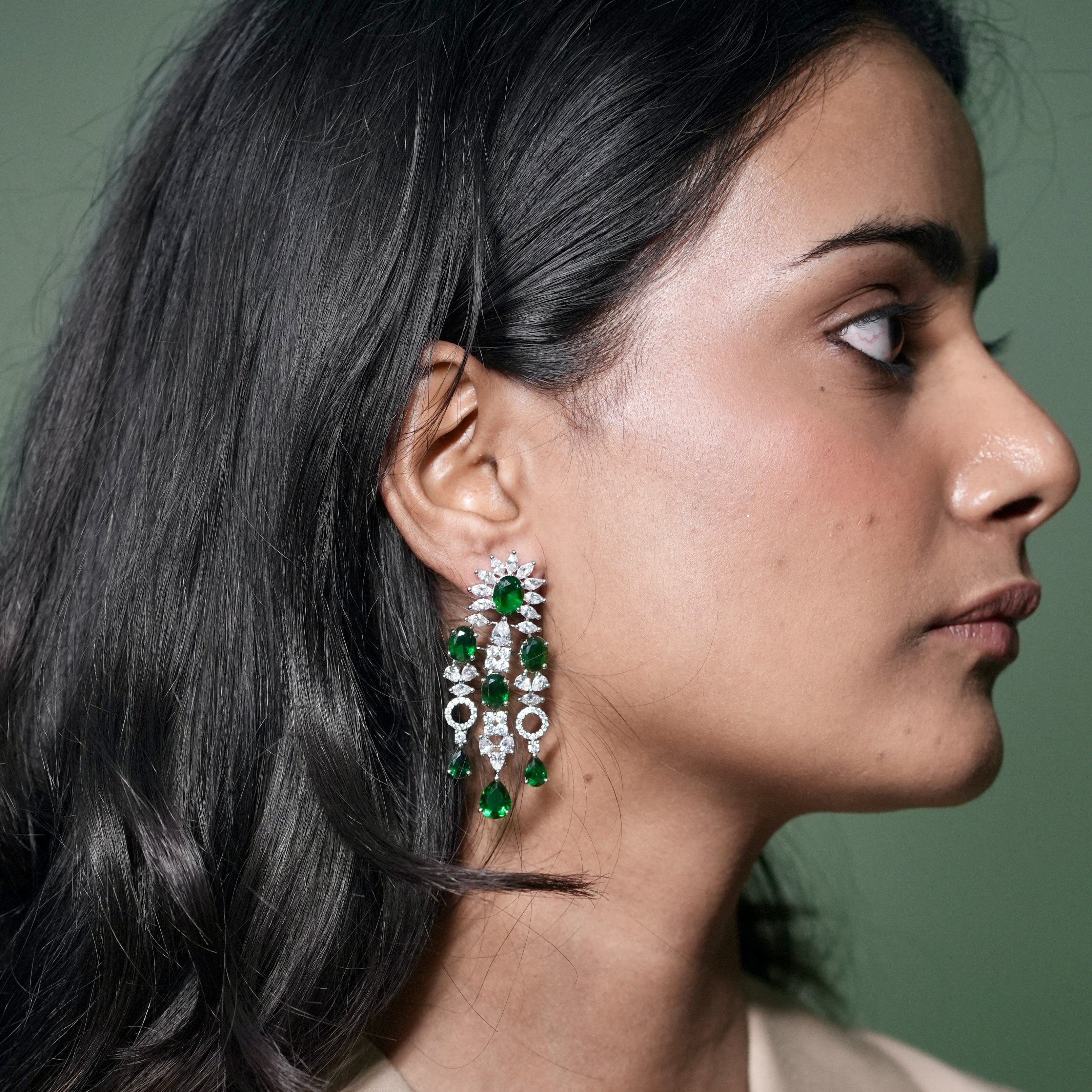 Tenerife Emerald Earrings