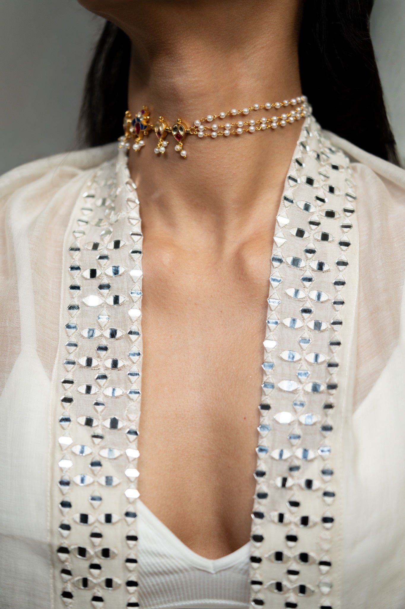 Keya Jadau Choker Necklace