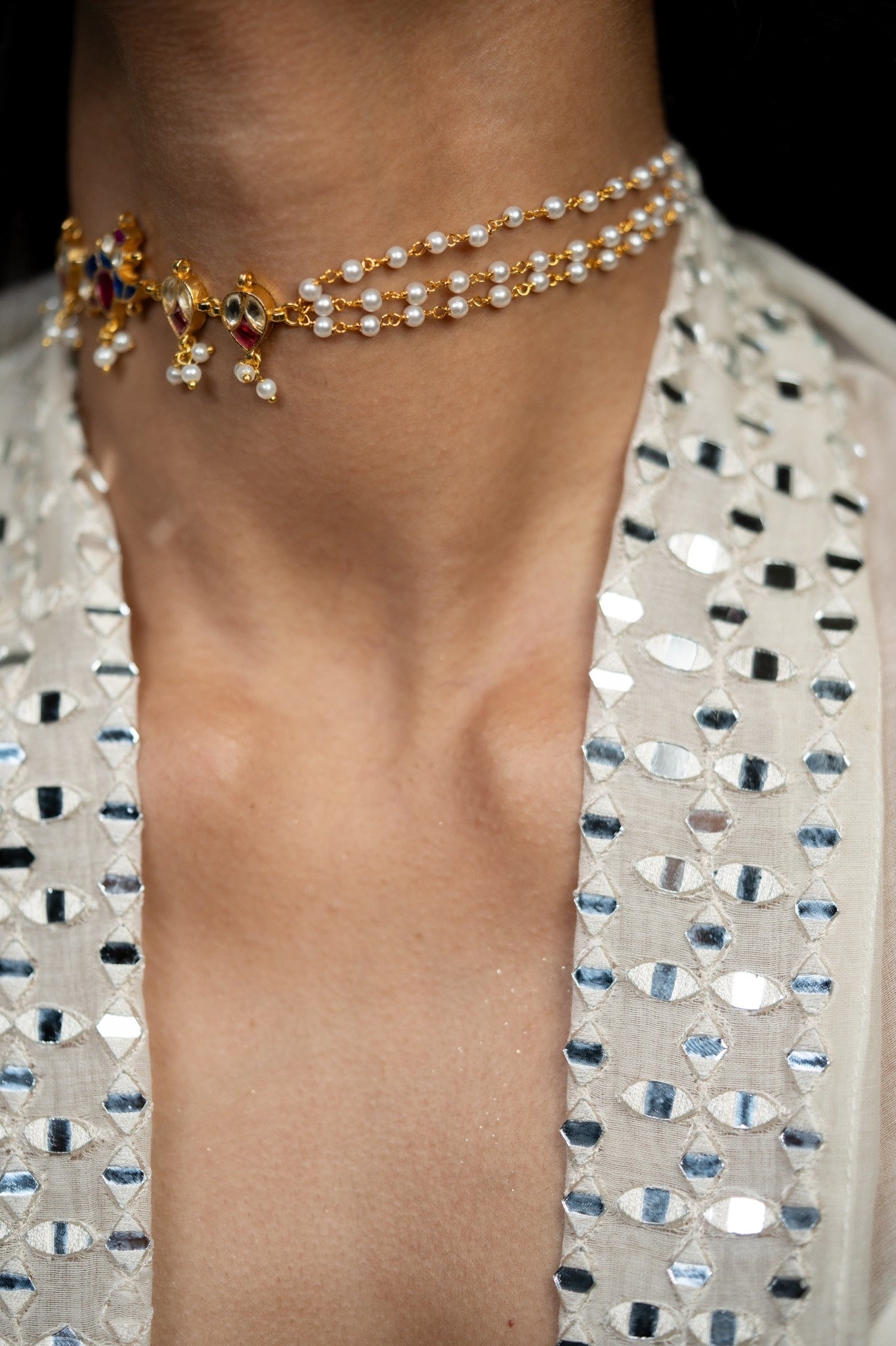 Keya Jadau Choker Necklace