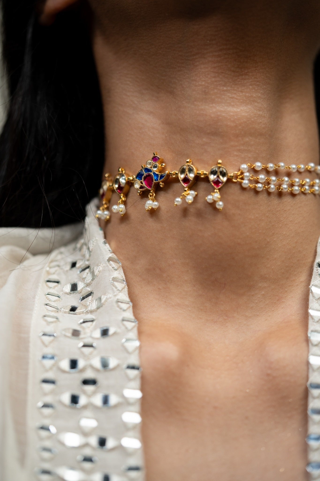 Keya Jadau Choker Necklace