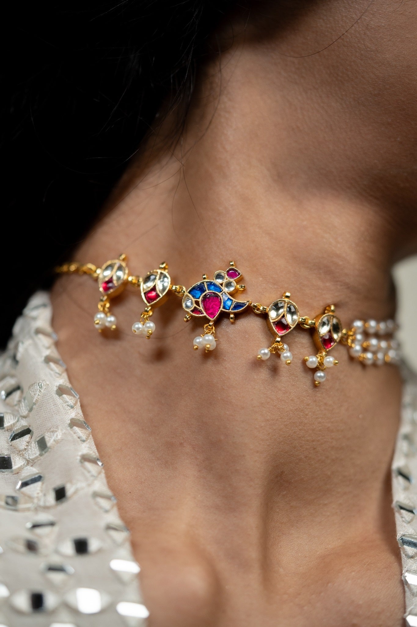Keya Jadau Choker Necklace