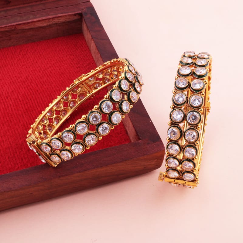 Sibani Kundan Bangles