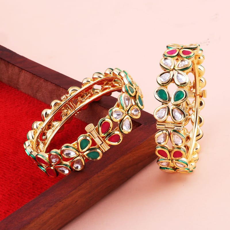 Dheera Kundan Bangles