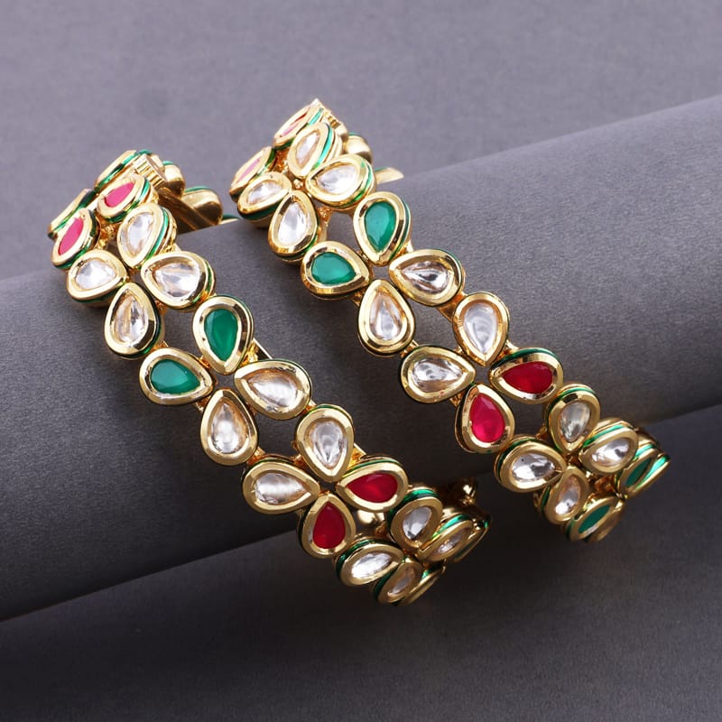 Dheera Kundan Bangles