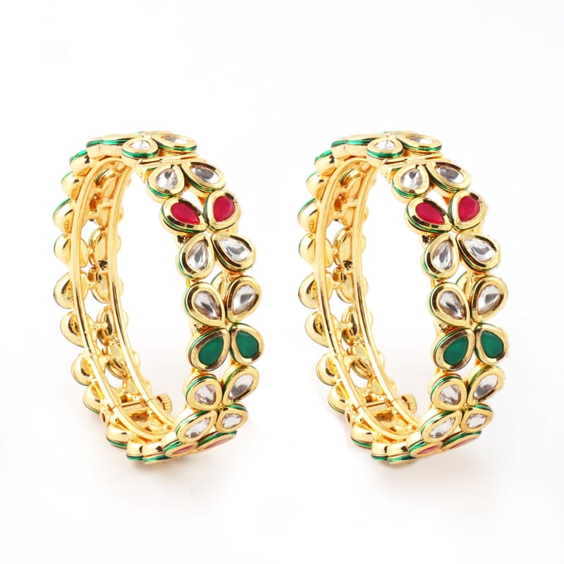 Dheera Kundan Bangles