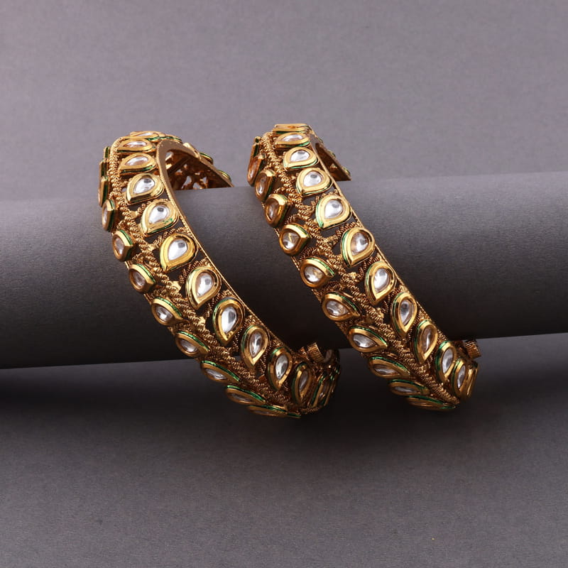 Amoli Kundan Bangles