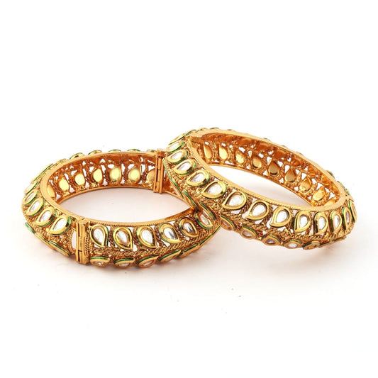 Amoli Kundan Bangles