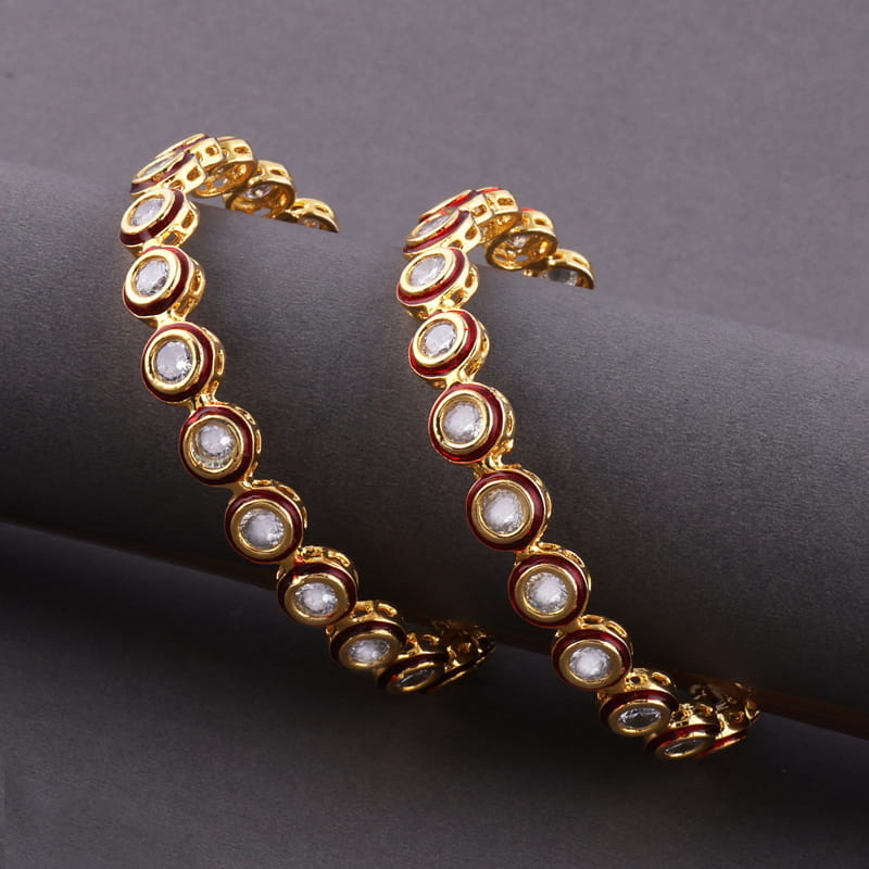 Anisha Kundan Bangles