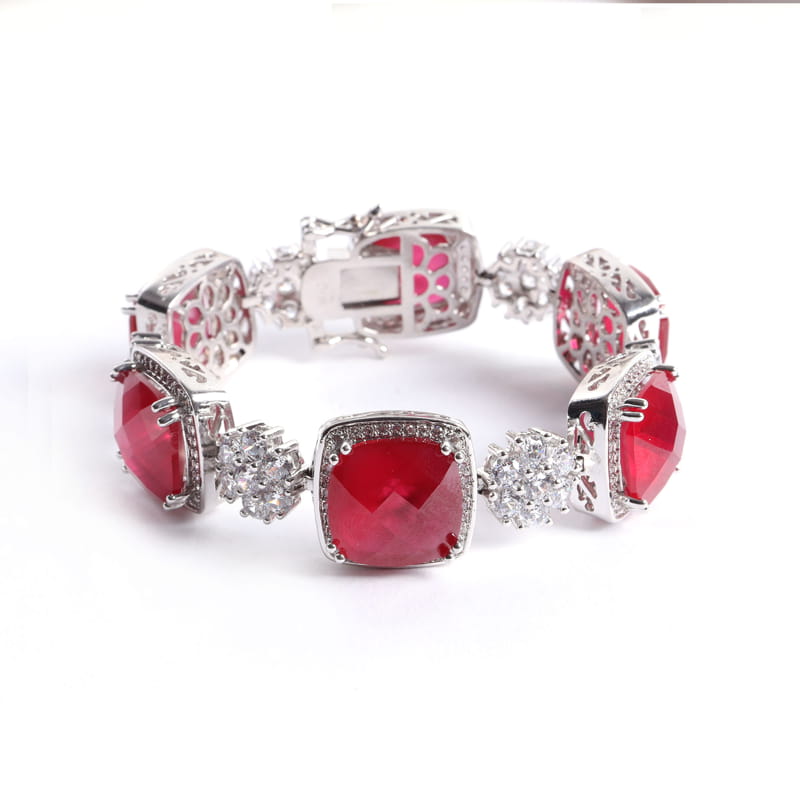 Olivia Ruby Bracelet