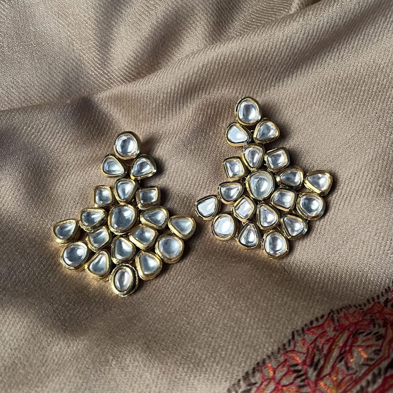 Mrinaal Kundan Earrings