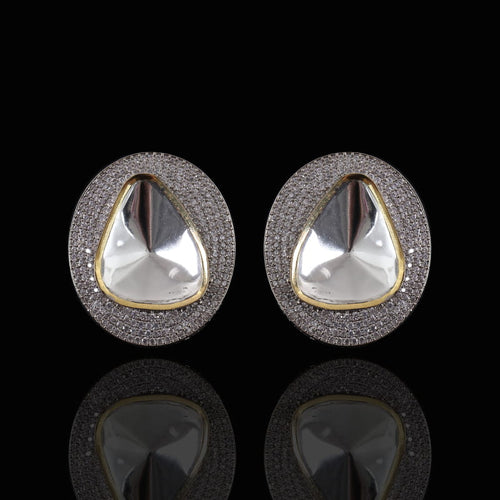 Aneri Polki Studs