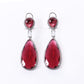 Spark Red Earrings