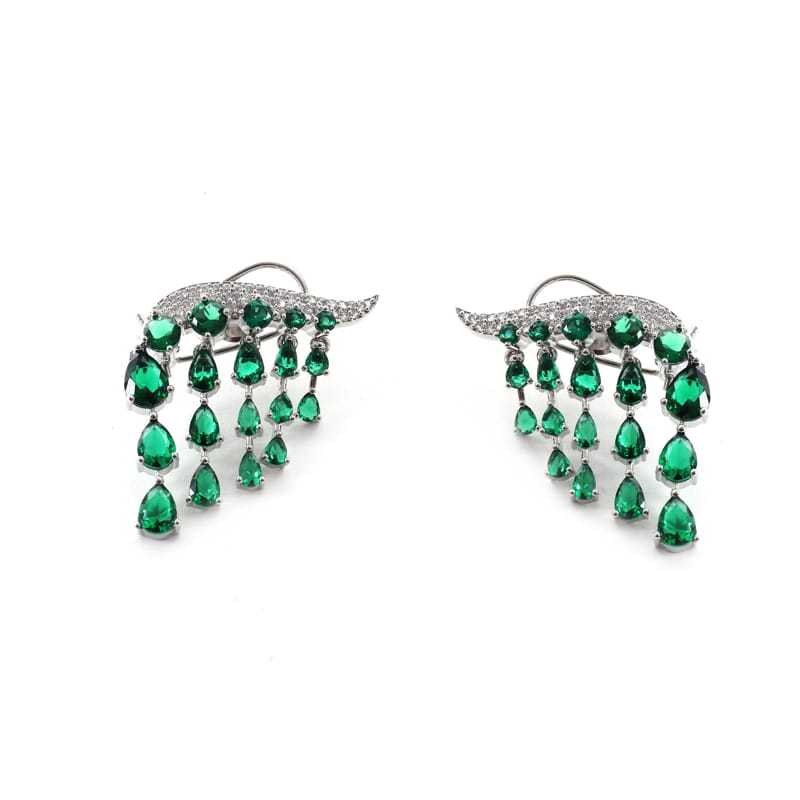 Hubba-Hubba Emerald Earrings