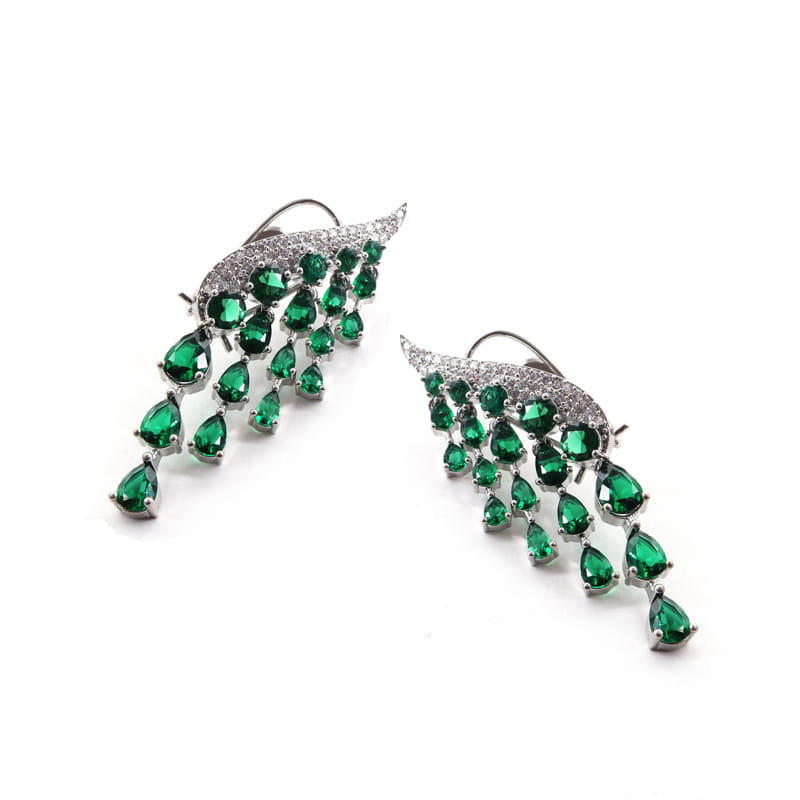 Hubba-Hubba Emerald Earrings