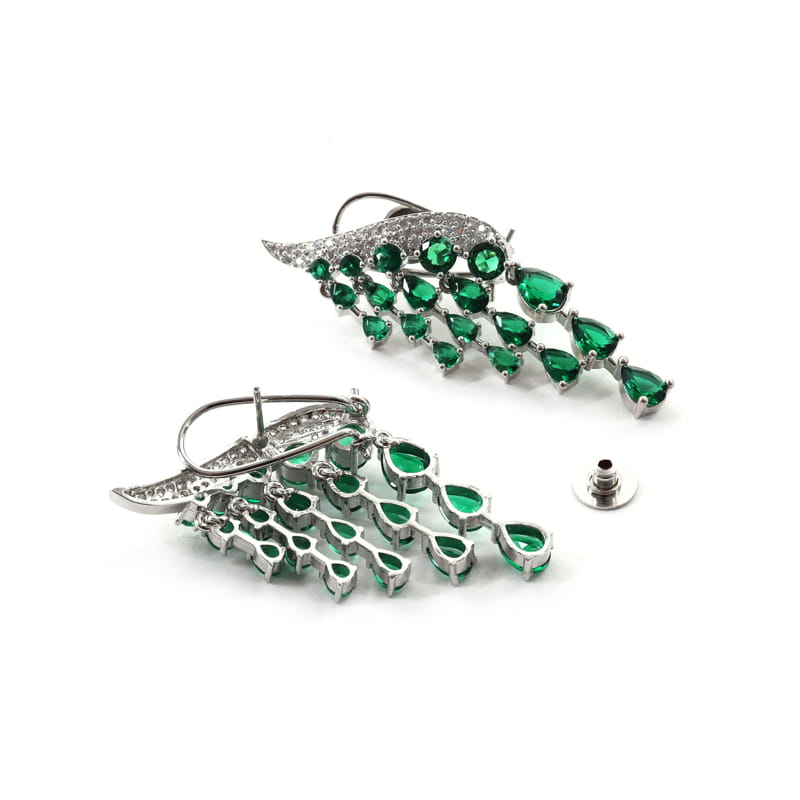 Hubba-Hubba Emerald Earrings