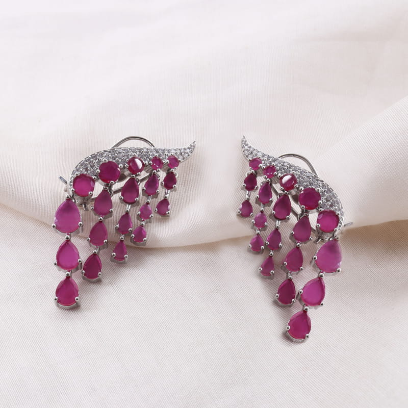 Hubba-Hubba Ruby Earrings